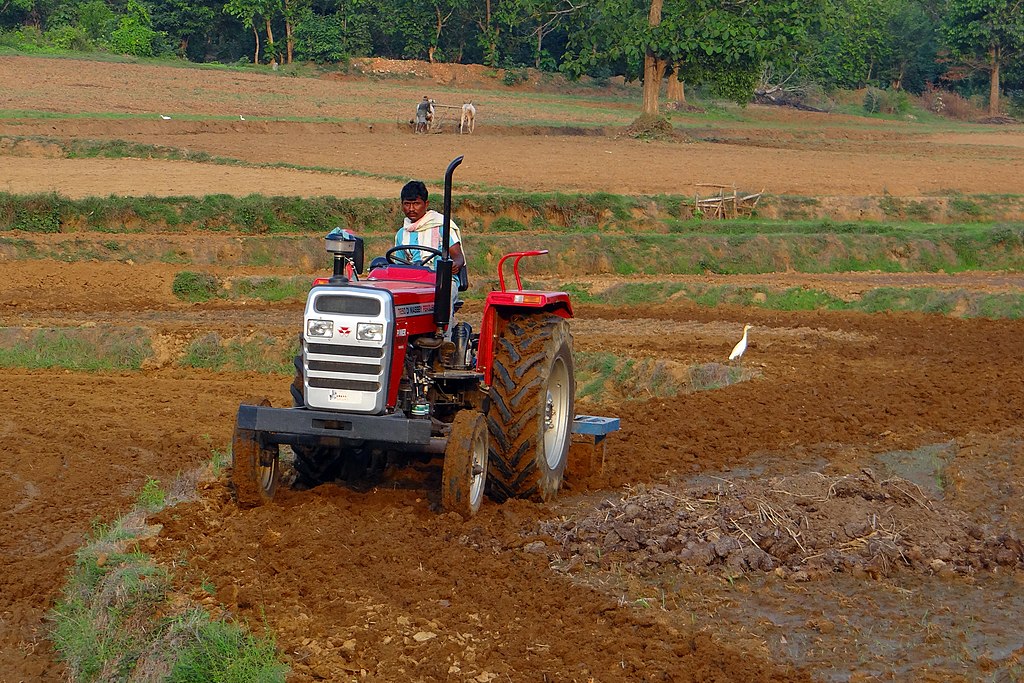 Indians working on farms